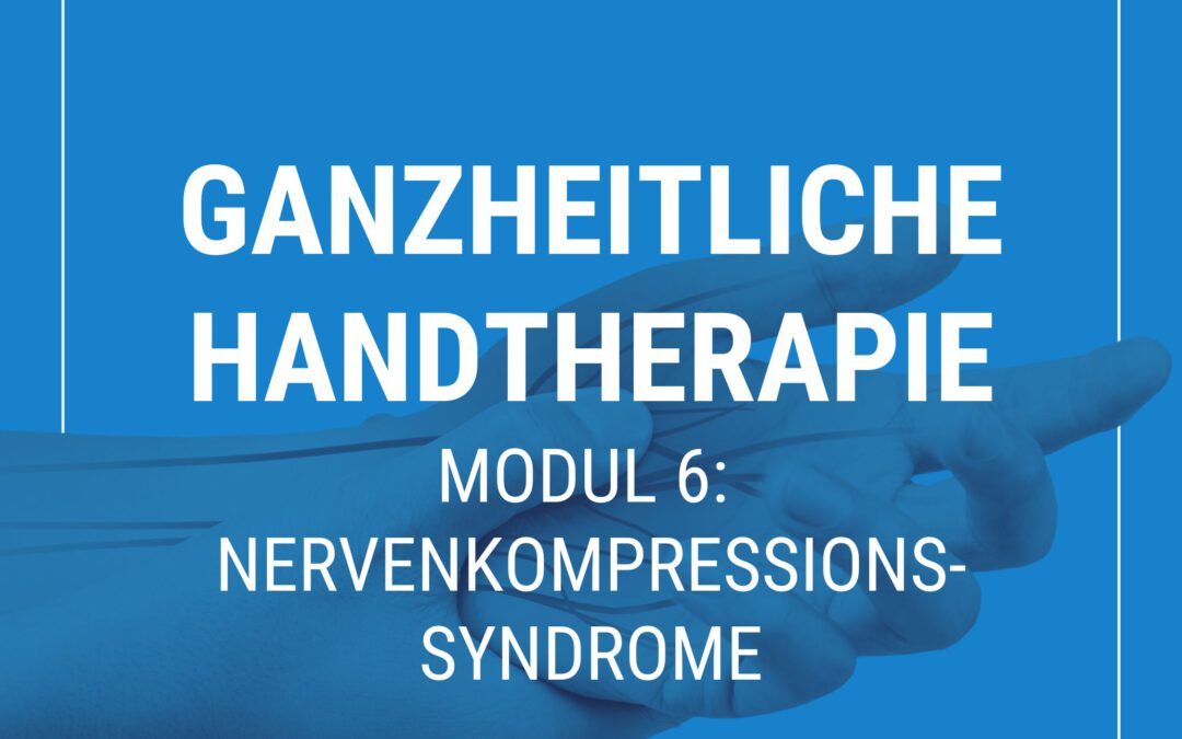 Ganzheitliche Handtherapie – Modul 6: Nervenkompressionssyndrome in der Ergotherapie